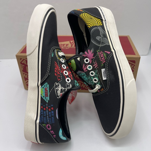 Vans • Men’s Era Sf
(V66) Black/Multi Sneakers 
VN0A3MUHW95 - Picture 12 of 16